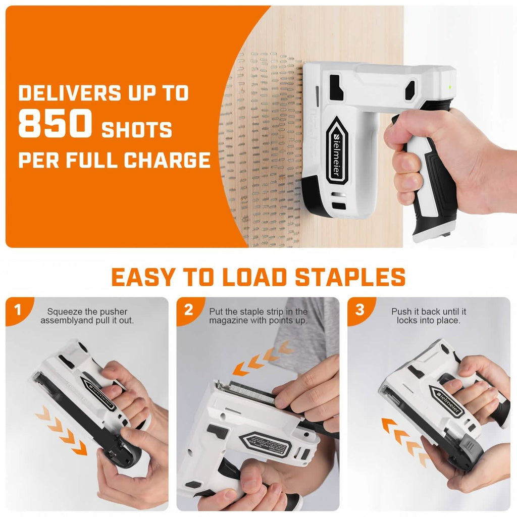Bielmeier 20V Cordless 2-in-1 Stapler & Brad Nailer by DailySale