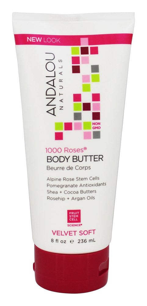 Andalou Naturals 1000 Roses (8 OZ) by Andalou Naturals