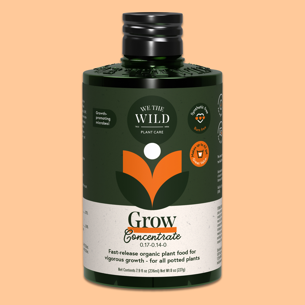 Grow Organic Plant Food Concentrate 8 oz by Terra Cotta Botanical Boutique