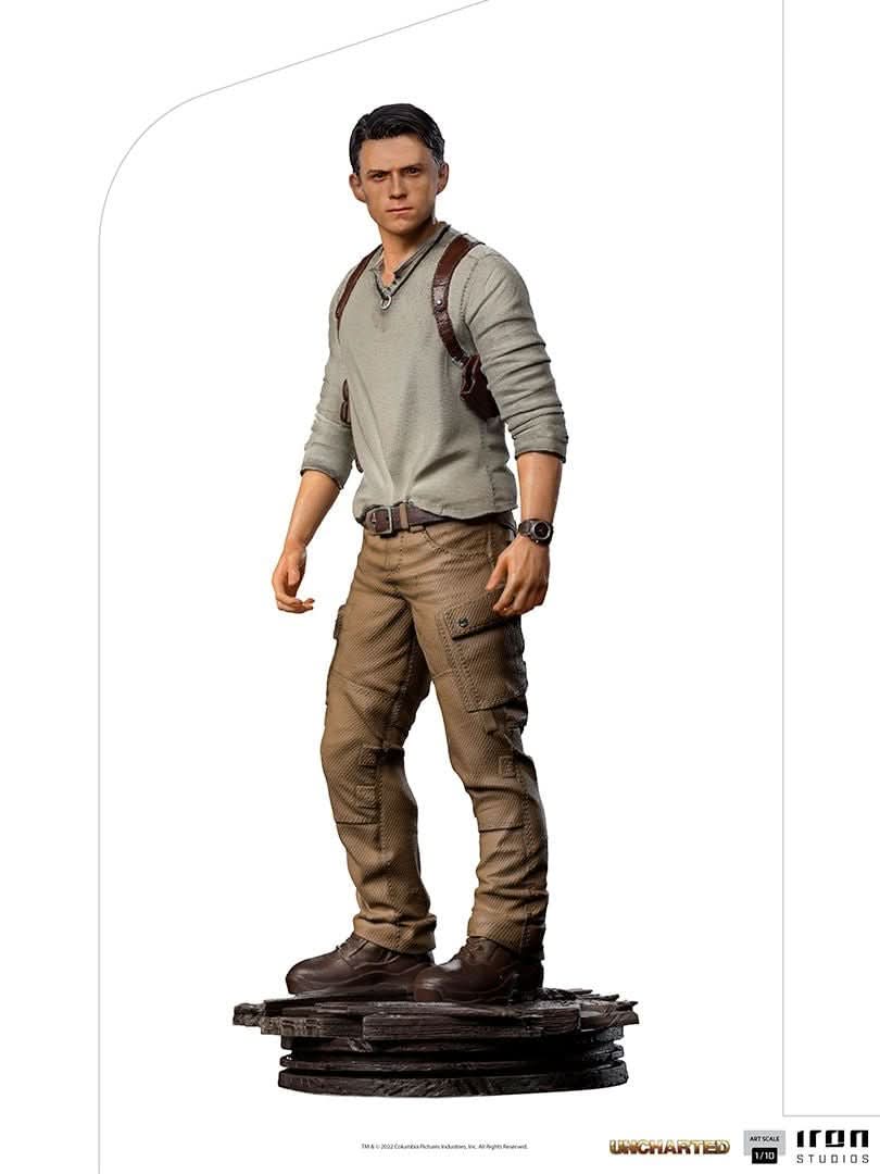 Statue Nathan Drake - Uncharted (Movie) - Art Scale 1/10 - Iron Studios - Goddess Imports Marketplace