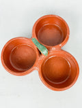 Traditional Clay bowl 3 in 1 - Salsera 3 en 1 by TheMexHub