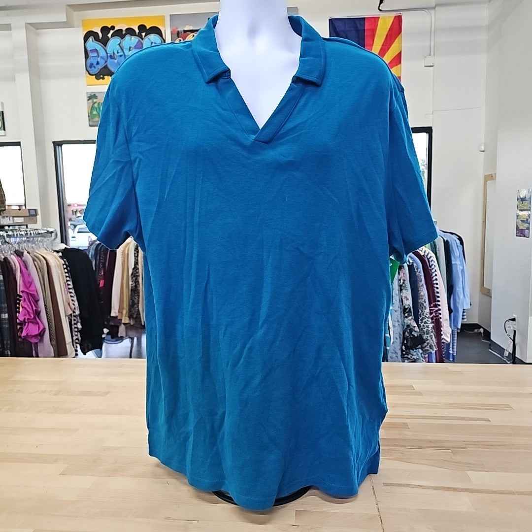 INC Size XL Teal New MENS Polo