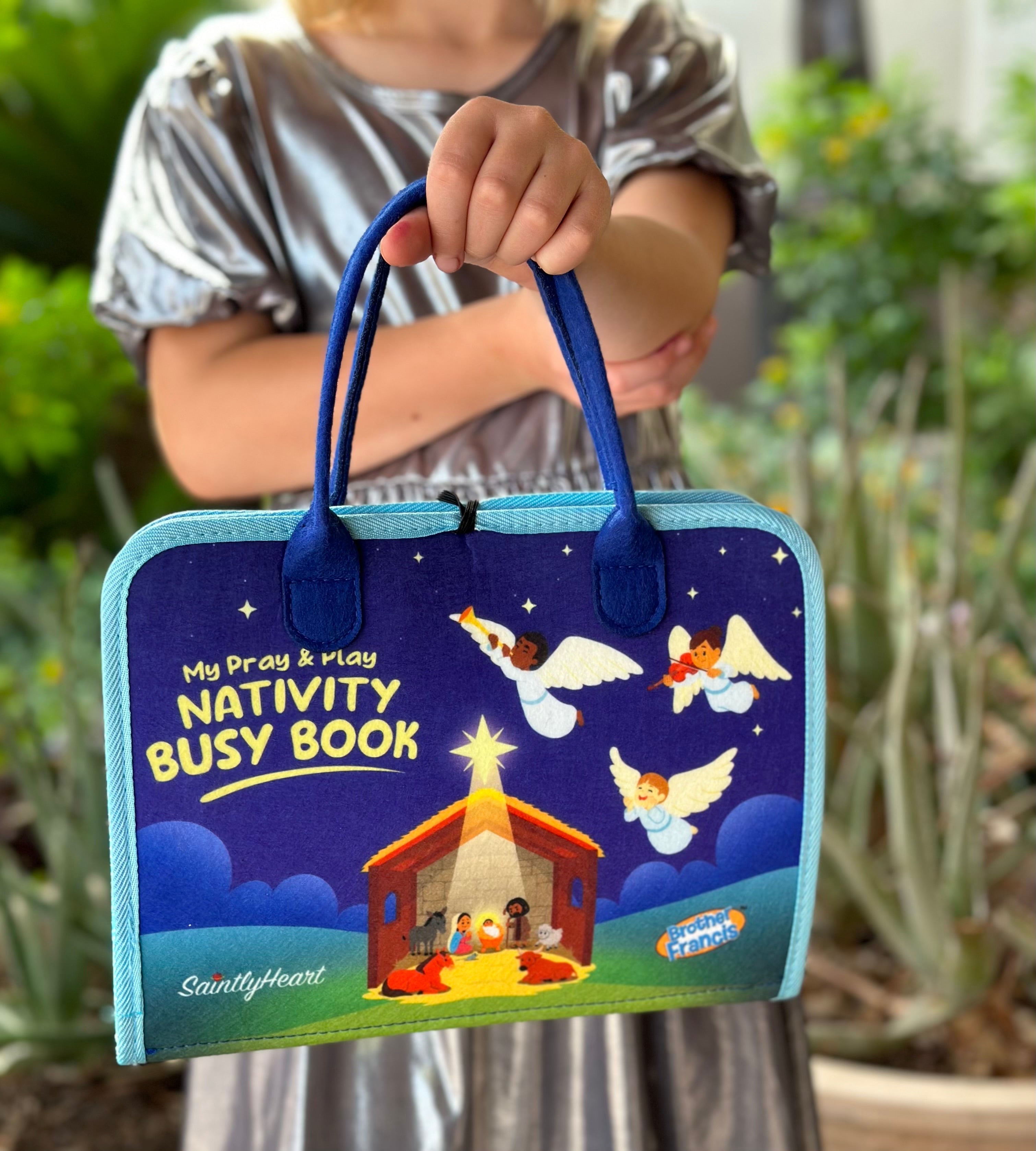 My Pray & Play Nativity Busy Book by Saintly Heart