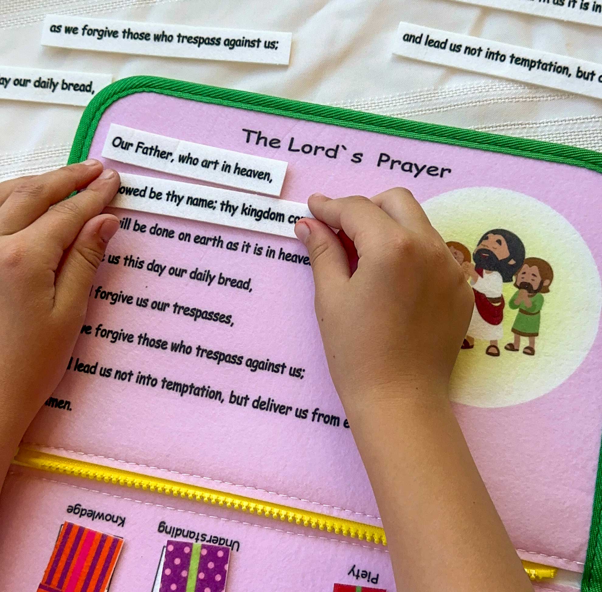 My Pray & Play Busy Book – Catholic Felt Busy Book - A Quiet Felt Book by Saintly Heart