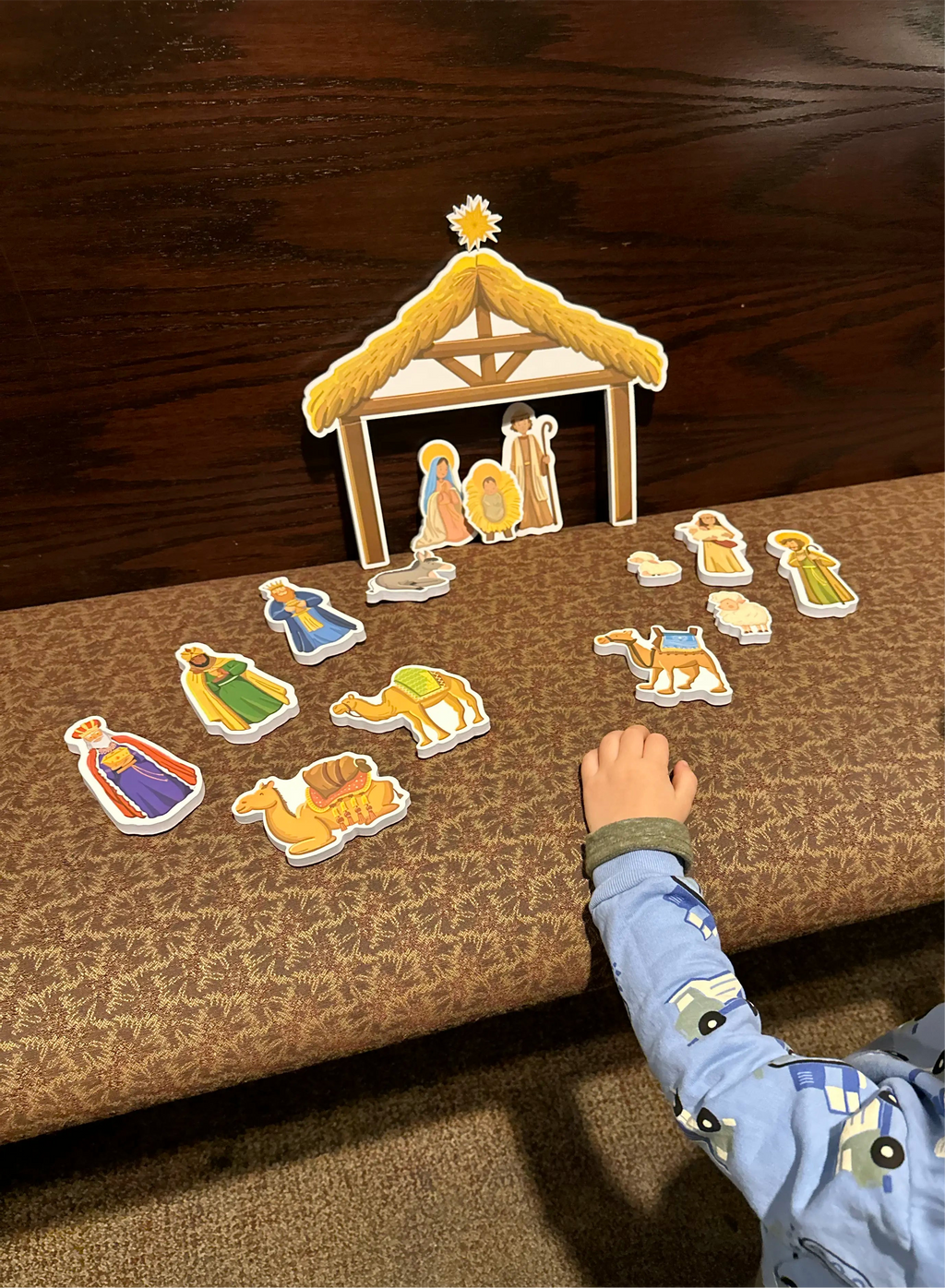 Quiet Nativity Set (a Christmas bath toy!) by Saintly Heart