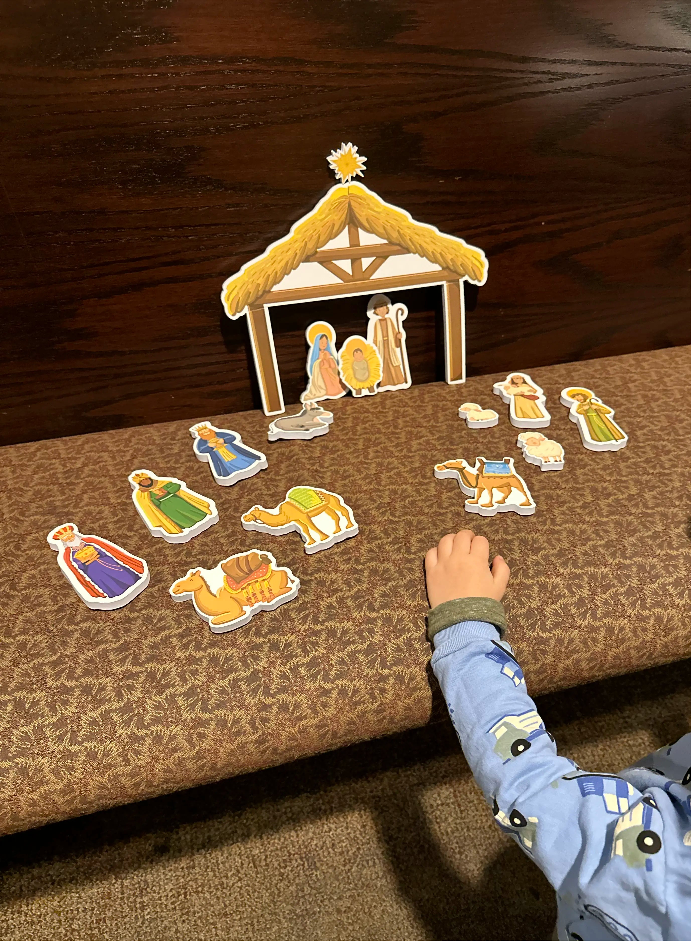 Quiet Nativity Set (a Christmas bath toy!) by Saintly Heart
