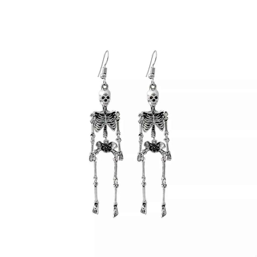 Halloween Skeleton Dangle Earrings