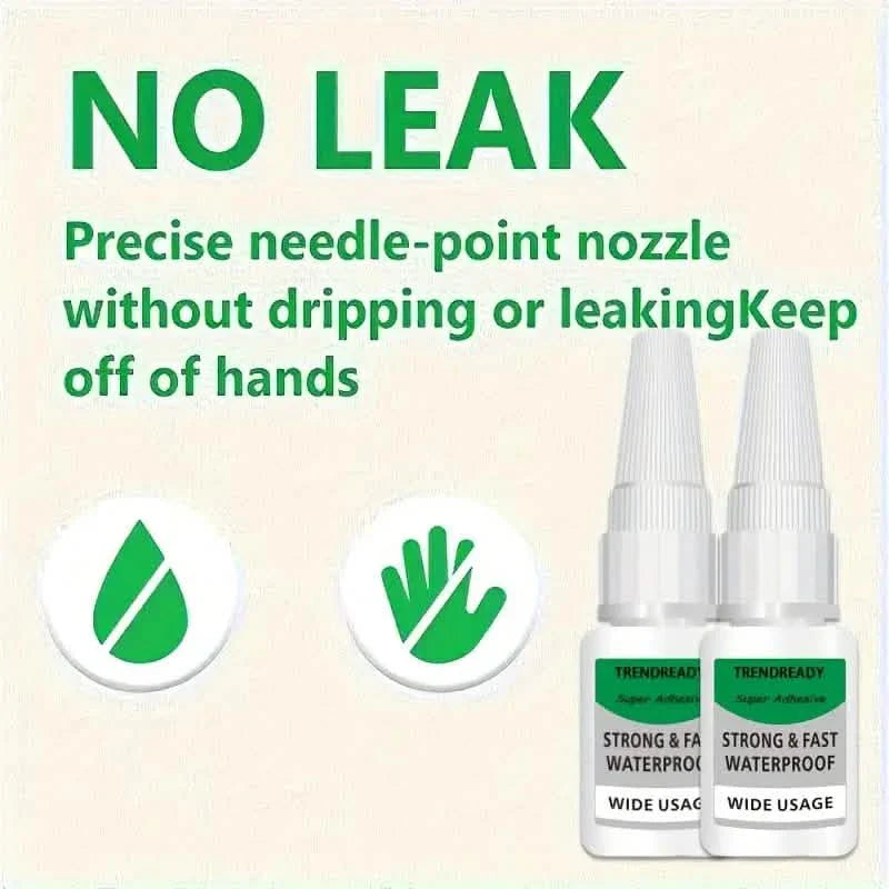2-Pack: Super Glue – Fast-Drying, Waterproof, Multi-Surface by DailySale