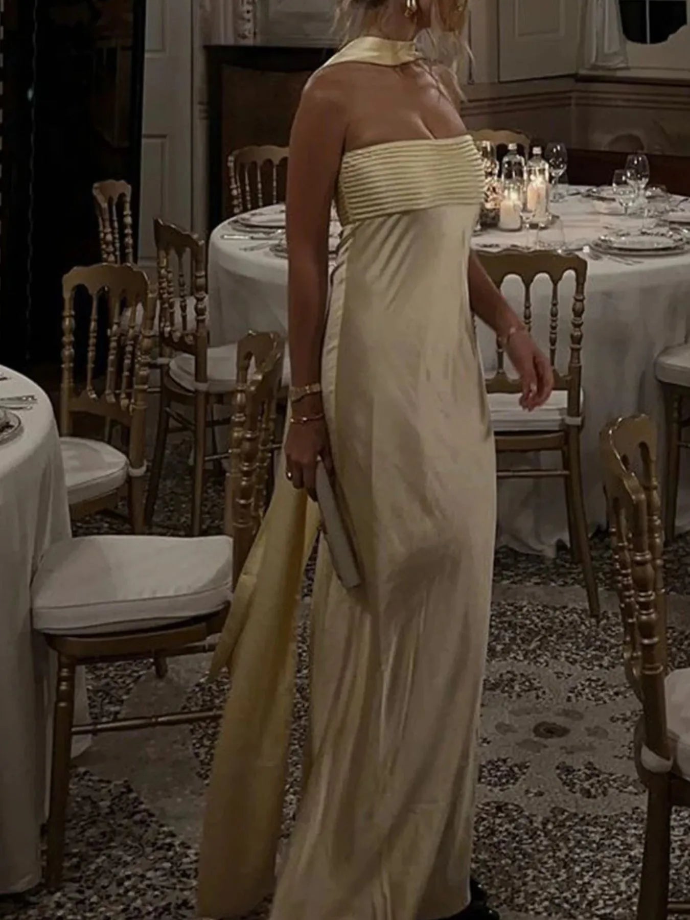 Tube Mermaid Maxi Dress by Shopiebay