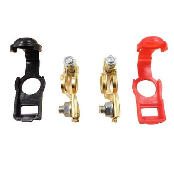 1-Pair: Adjustable Battery Terminal Clamp Clips by DailySale