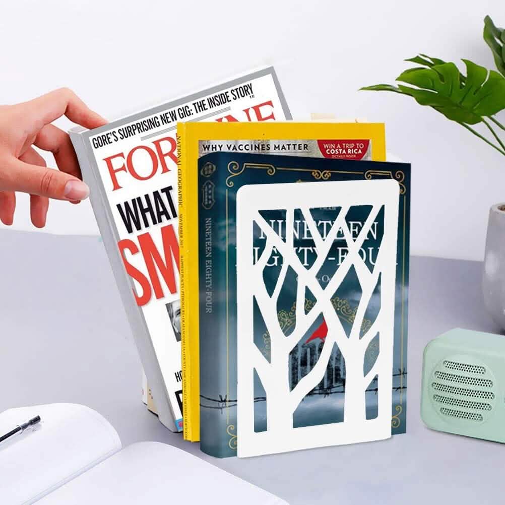 1-Pair: Book Ends for Shelves by DailySale