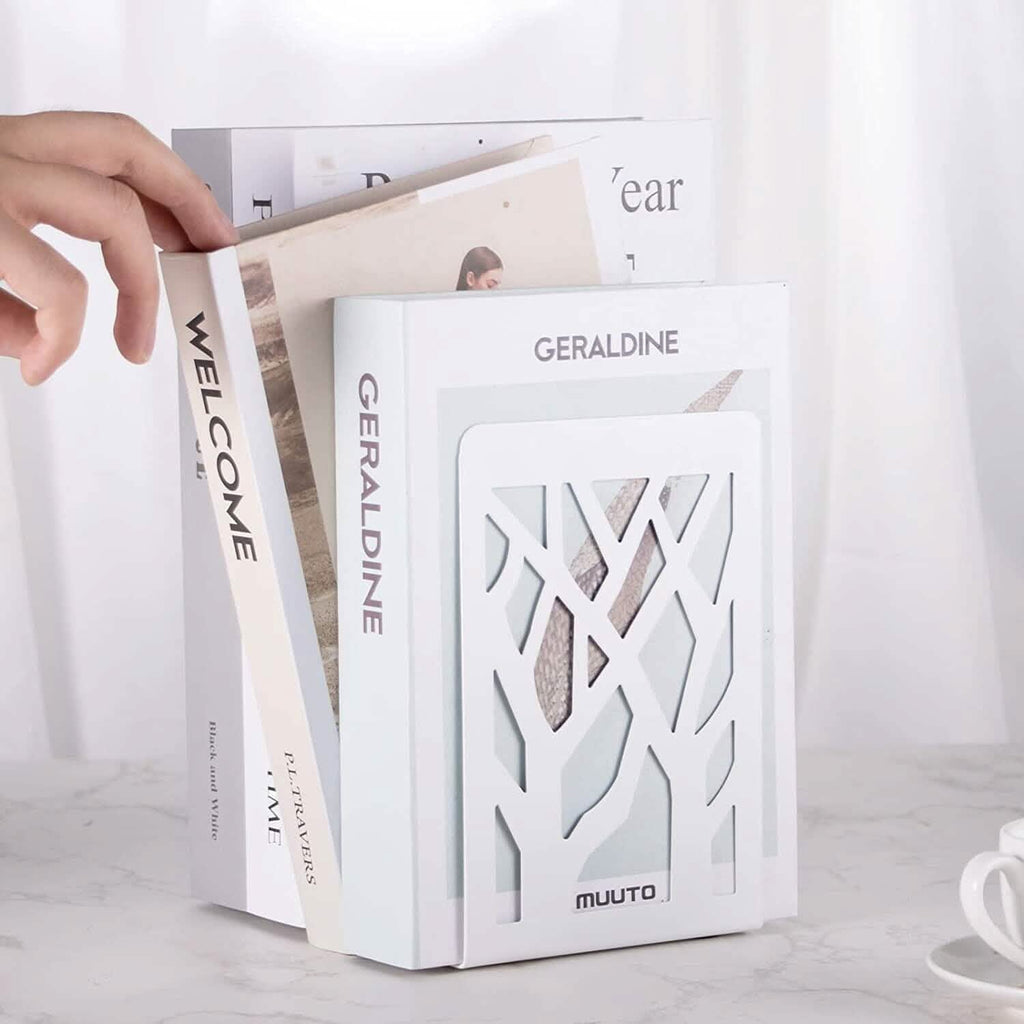 1-Pair: Book Ends for Shelves by DailySale