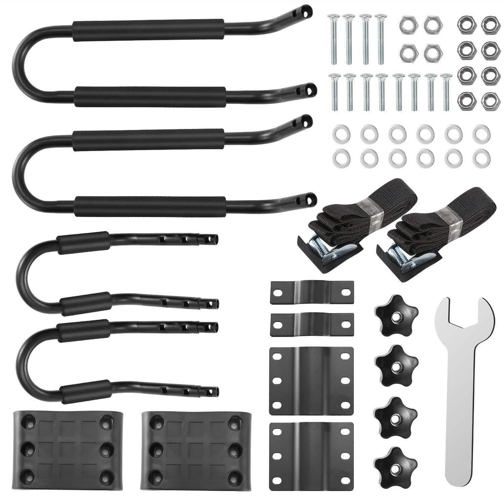 1-Pair: Universal J-Bar Kayak Carrier by DailySale