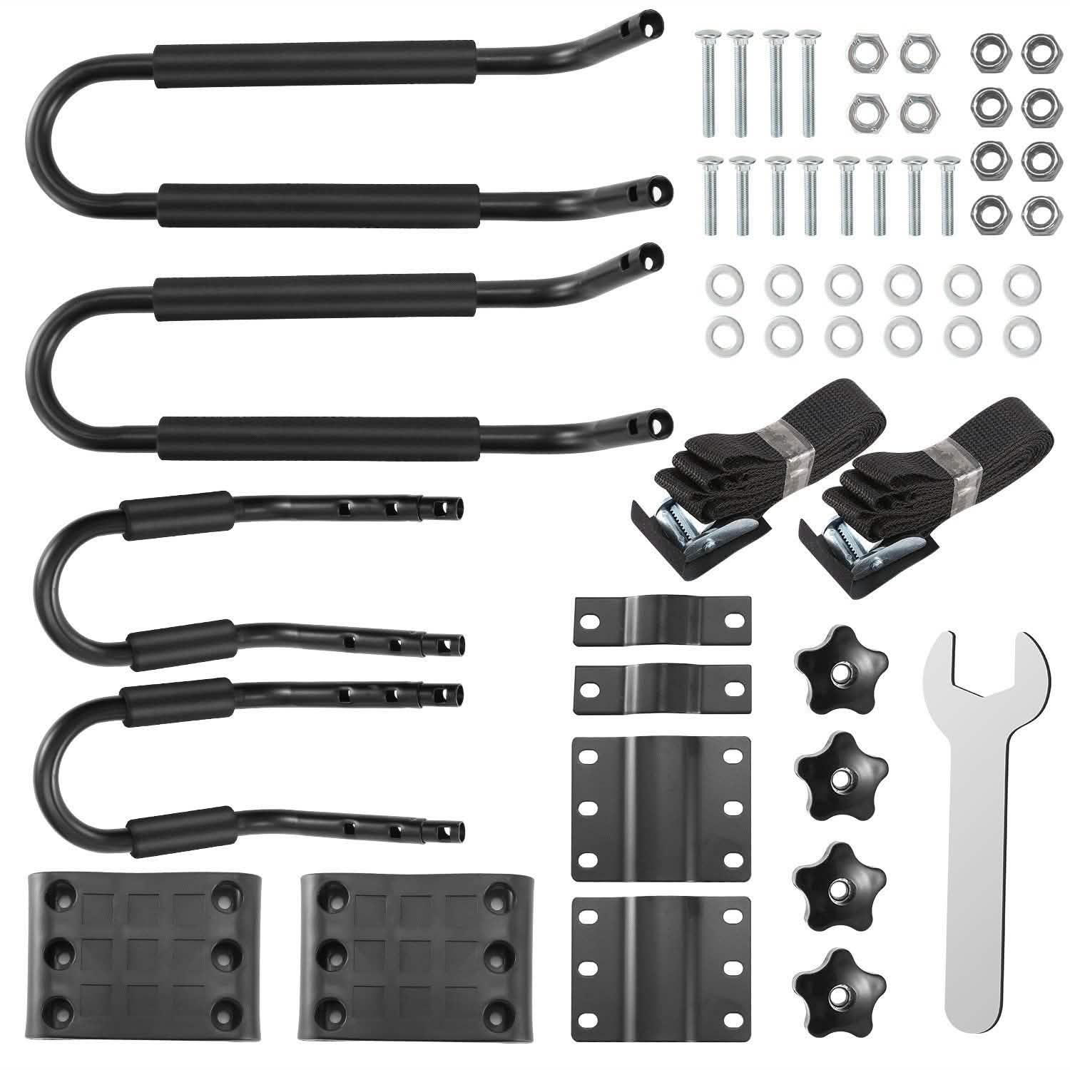 1-Pair: Universal J-Bar Kayak Carrier by DailySale