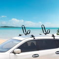 1-Pair: Universal J-Bar Kayak Carrier by DailySale