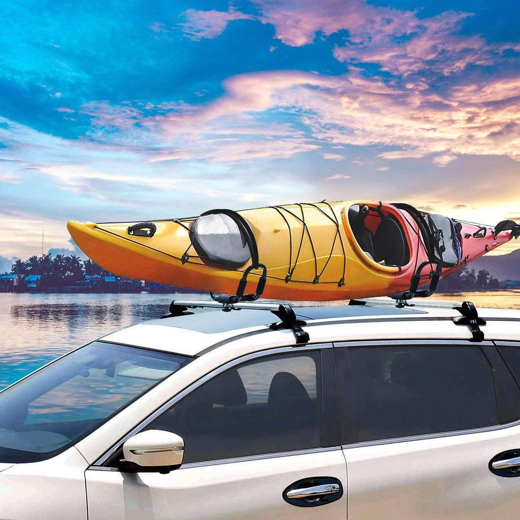 1-Pair: Universal J-Bar Kayak Carrier by DailySale
