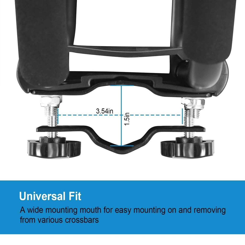 1-Pair: Universal J-Bar Kayak Carrier by DailySale