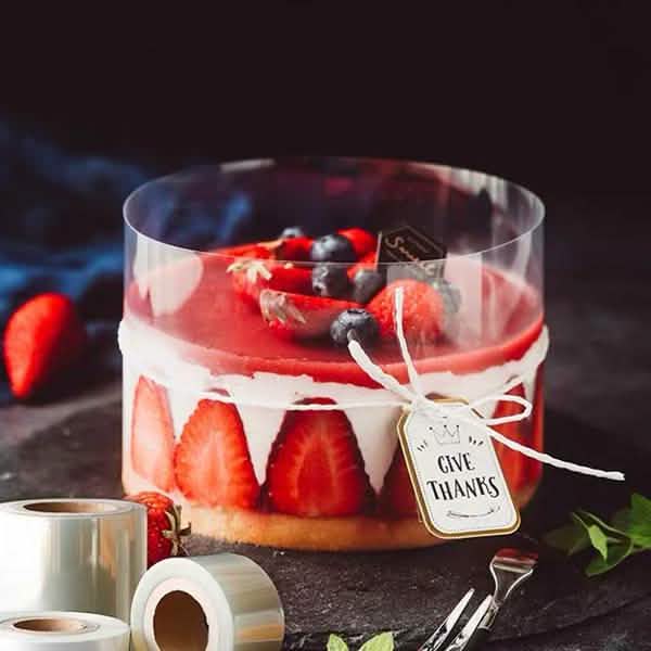 1-Roll: Transparent Cake Wrap Decorative Film by DailySale