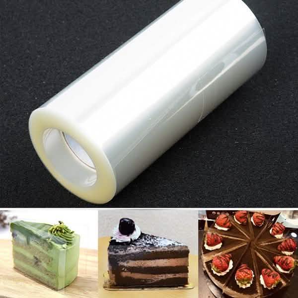 1-Roll: Transparent Cake Wrap Decorative Film by DailySale