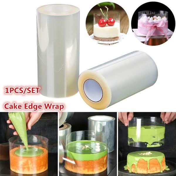 1-Roll: Transparent Cake Wrap Decorative Film by DailySale