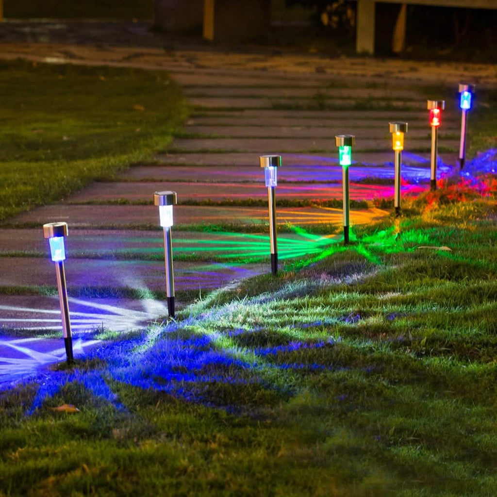 10-Pack: Outdoor Solar Landscape Lawn Light by DailySale
