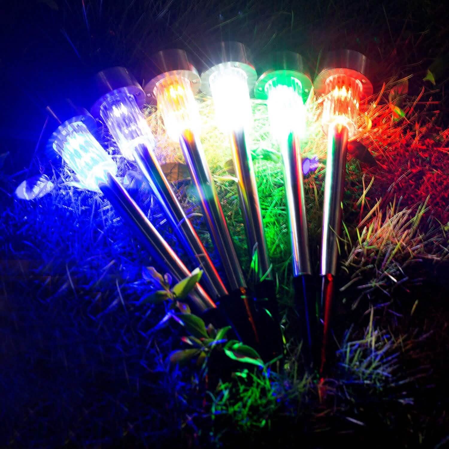 10-Pack: Outdoor Solar Landscape Lawn Light by DailySale