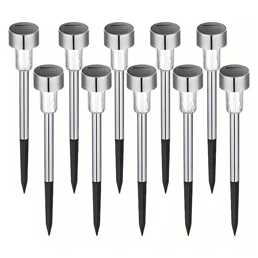 10-Pack: Outdoor Solar Landscape Lawn Light by DailySale