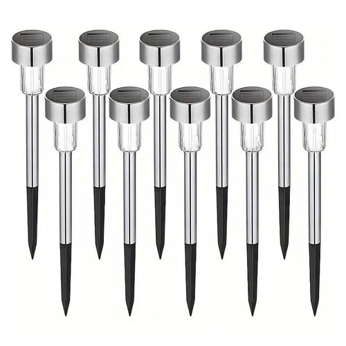 10-Pack: Outdoor Solar Landscape Lawn Light