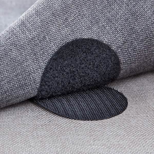 10-Pairs: Anti Curling Carpet Tape Rug Gripper Velcro by DailySale