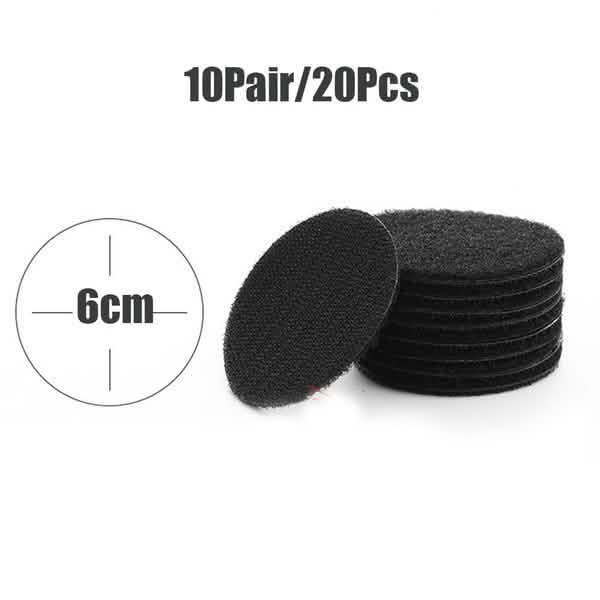 10-Pairs: Anti Curling Carpet Tape Rug Gripper Velcro by DailySale