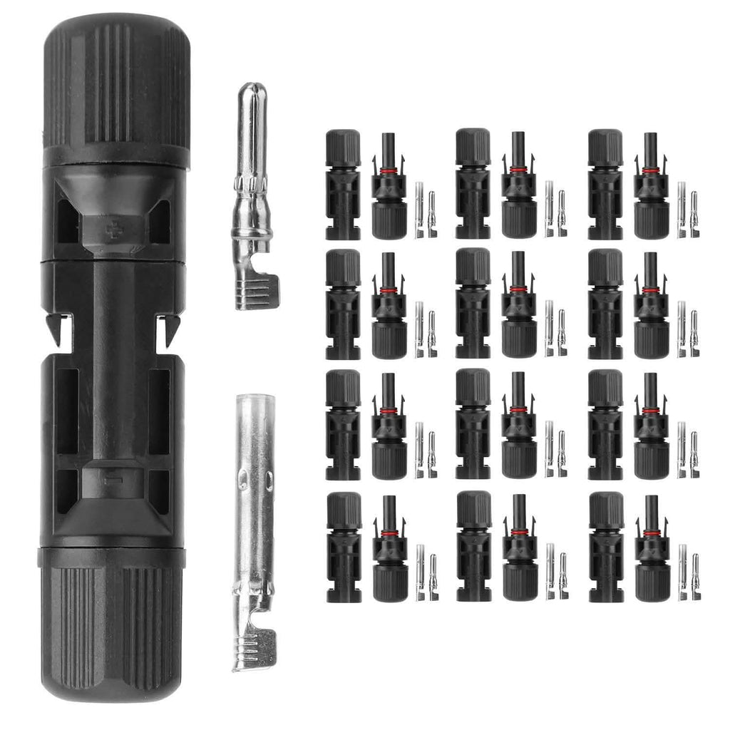 10-Pairs: Solar Panel Connectors by DailySale