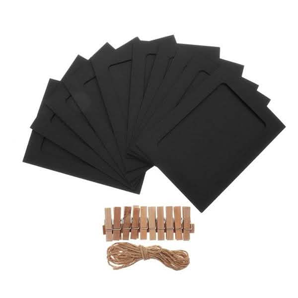 10-Piece: 3 Inch DIY Creative Wall Hanging Photo Frame by DailySale