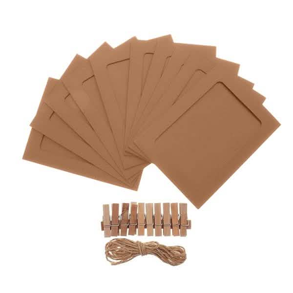 10-Piece: 3 Inch DIY Creative Wall Hanging Photo Frame by DailySale