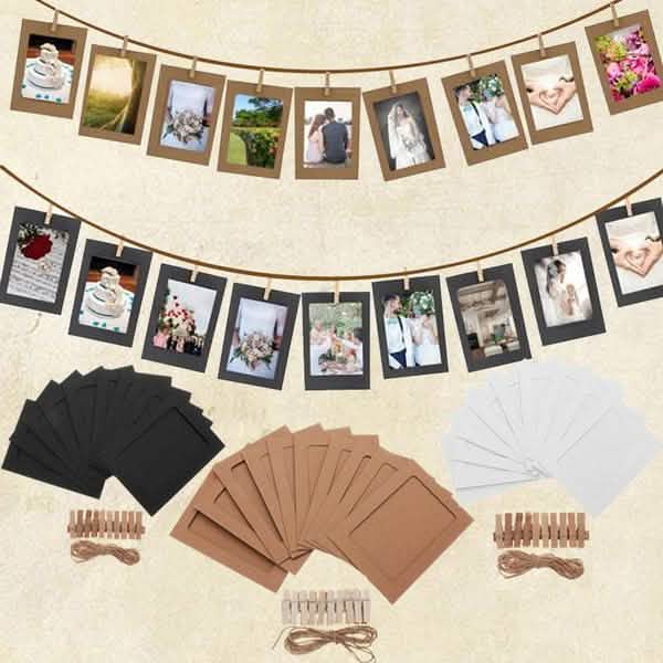10-Piece: 3 Inch DIY Creative Wall Hanging Photo Frame by DailySale