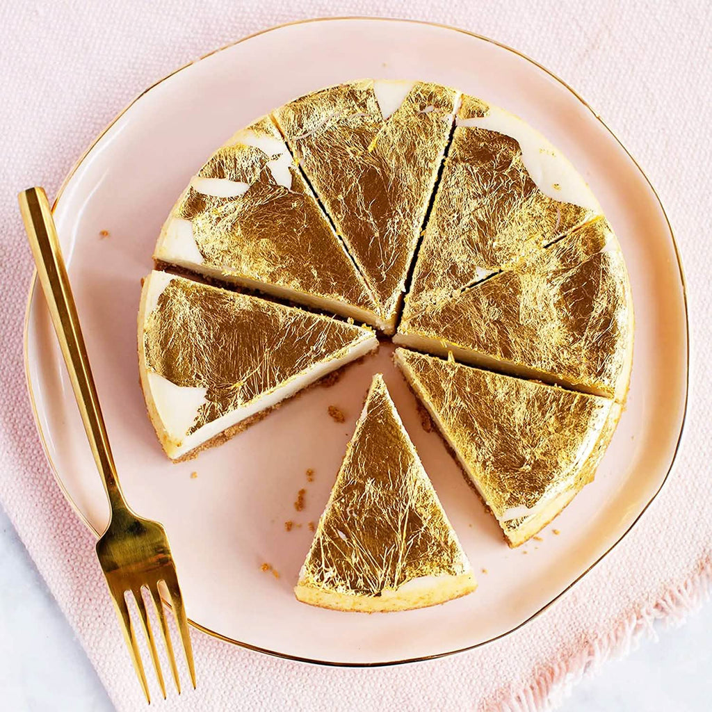 10-Piece: 4.33cm Edible Gold Leaf Sheets by DailySale