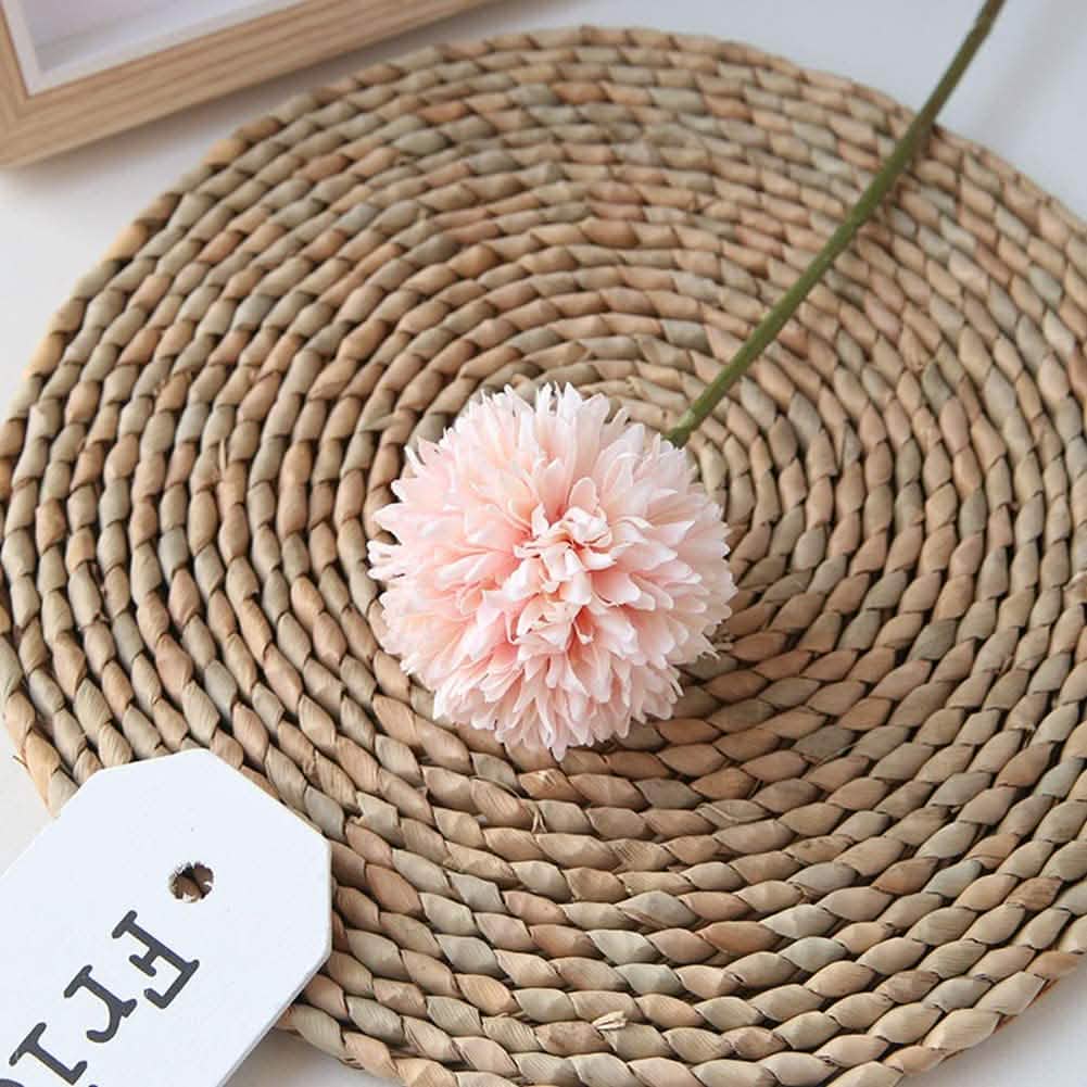 10-Piece: Artificial Flowers Chrysanthemum Ball Flowers Bouquet by DailySale
