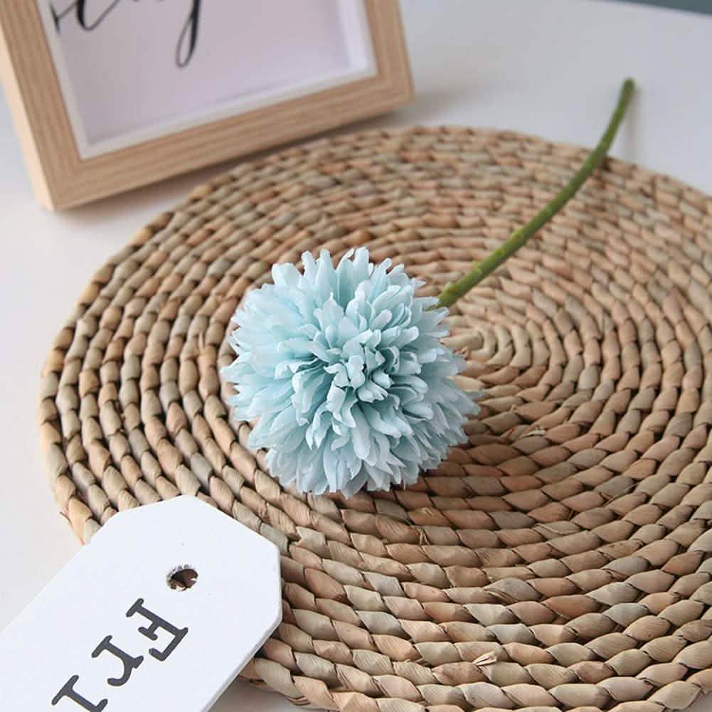 10-Piece: Artificial Flowers Chrysanthemum Ball Flowers Bouquet by DailySale