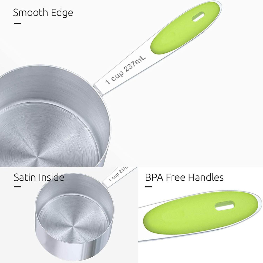 10-Piece: Measuring Cups and Spoons Set by DailySale
