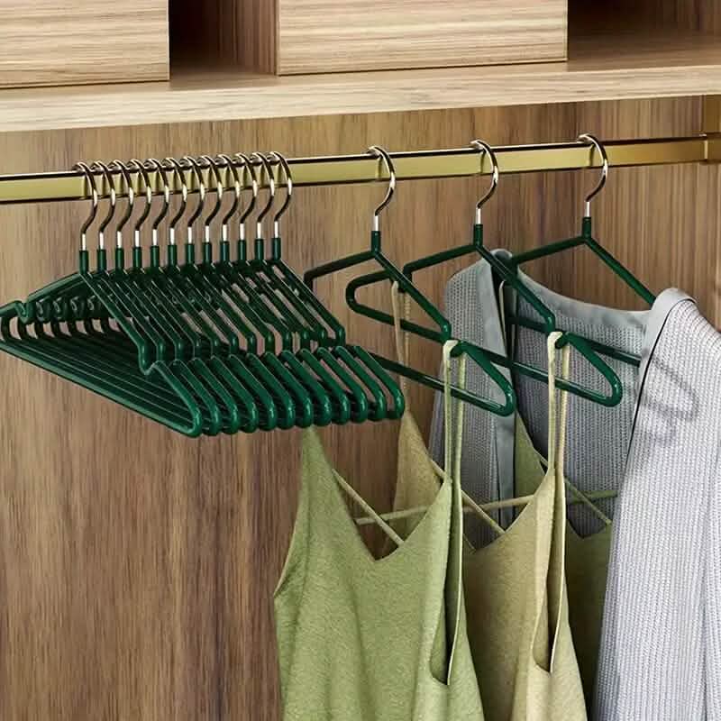 10-Piece: Non-Slip Clothes Hangers Set by DailySale