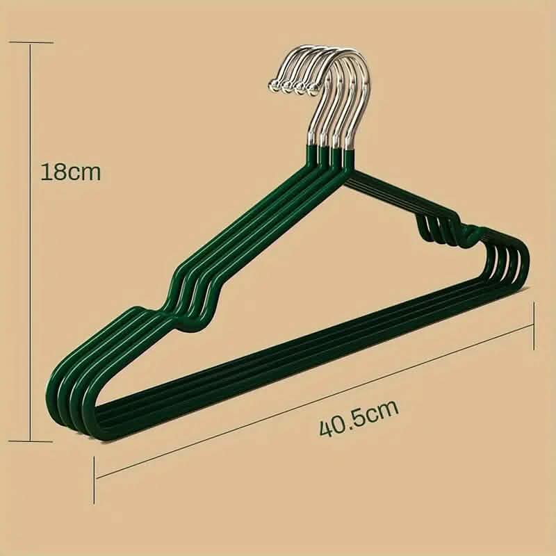 10-Piece: Non-Slip Clothes Hangers Set by DailySale
