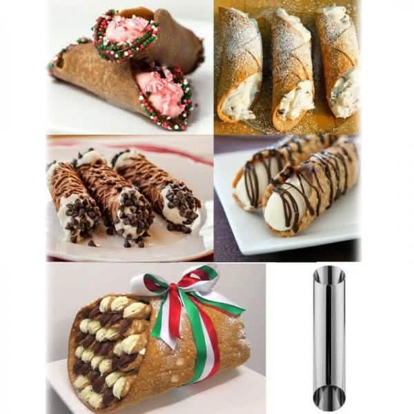 10-Piece: Non-Stick Buttercream Corner Danish Pastry Molds by DailySale