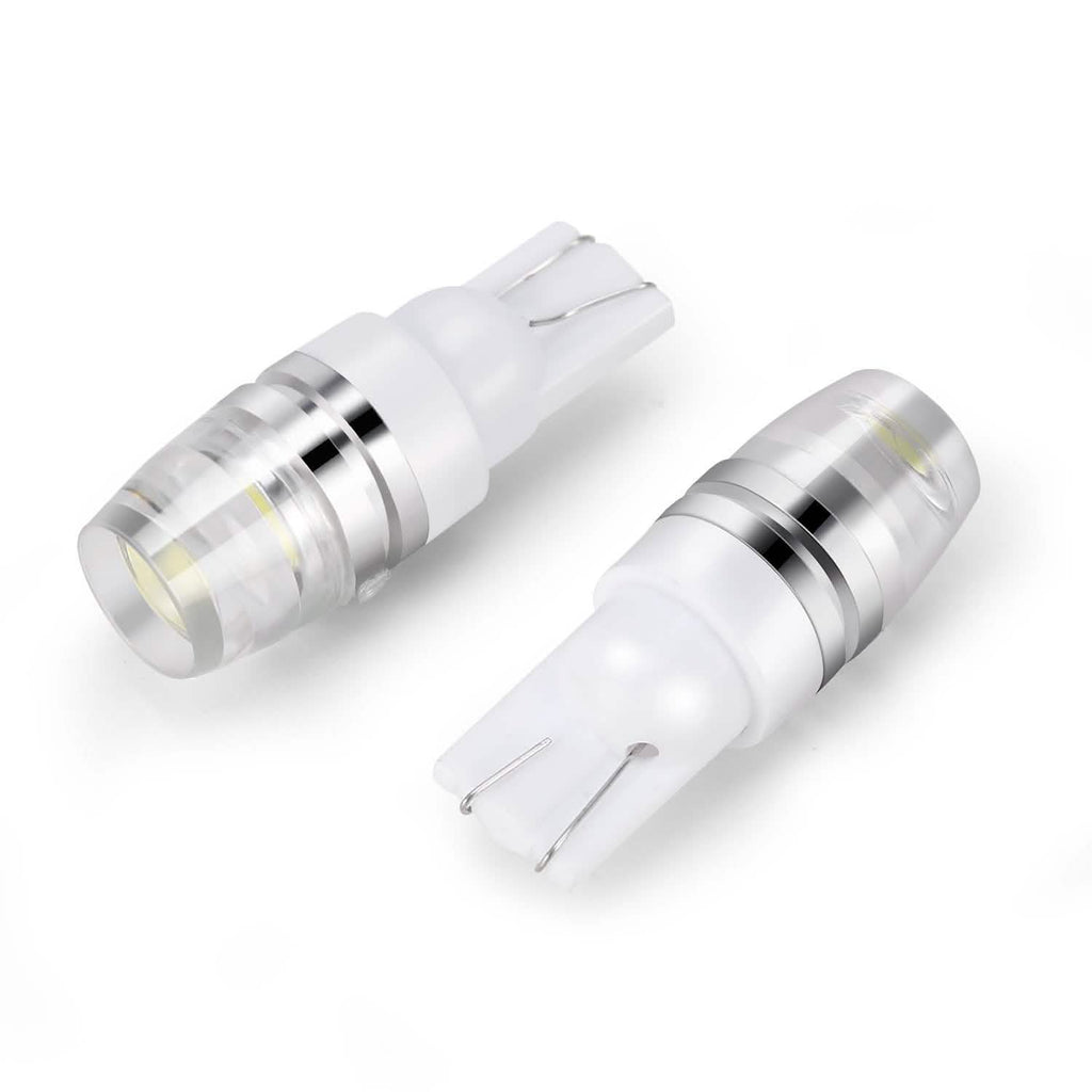 10-Piece: Xenon White Wedge Base LED Bulbs by DailySale