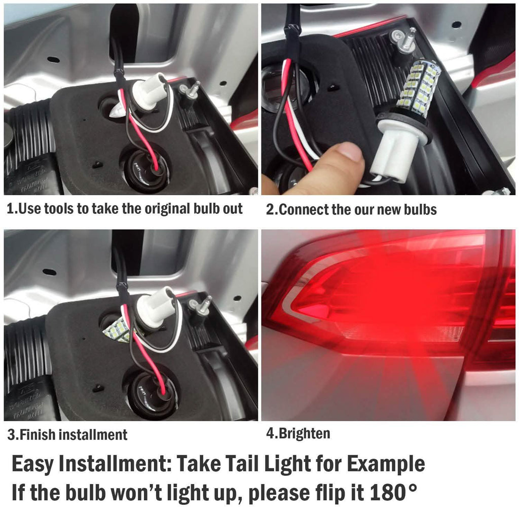 10-Pieces: LED Car Light Bulbs by DailySale