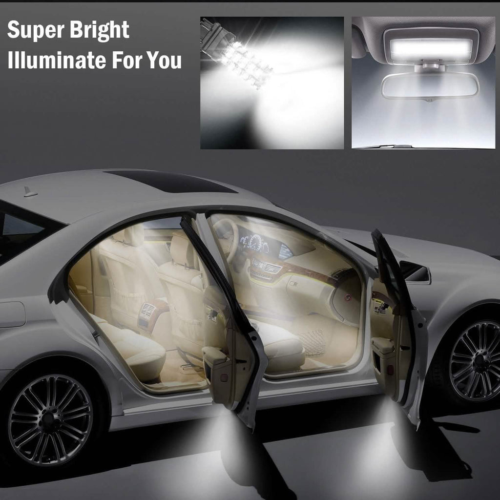 10-Pieces: LED Car Light Bulbs by DailySale