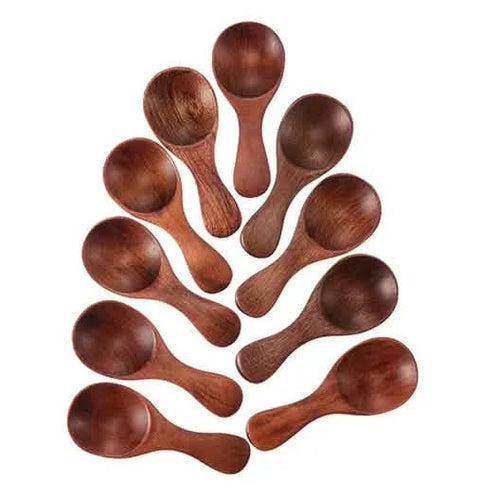 10-Pieces: Mini Wooden Spoons by DailySale