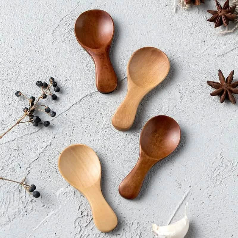 10-Pieces: Mini Wooden Spoons by DailySale