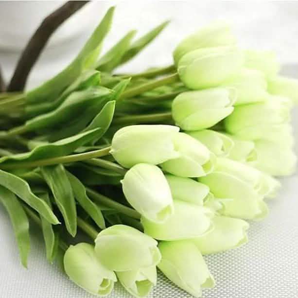10-Pieces: PU Modern Style Bouquet Tabletop Flower Bouquet by DailySale