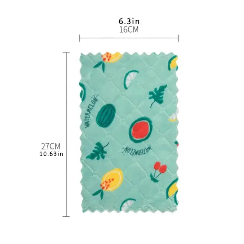 10-Pieces: Reusable Dish Cellulose Sponge Cloths by DailySale