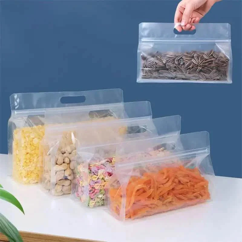 10-Pieces: Reusable Silicone Leakproof Food Storage Bags by DailySale