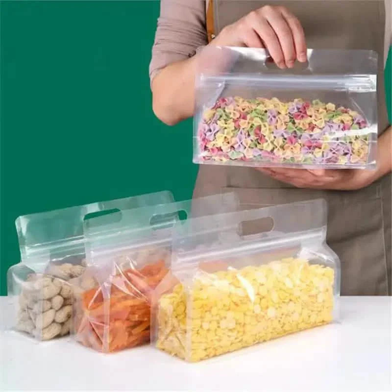 10-Pieces: Reusable Silicone Leakproof Food Storage Bags by DailySale